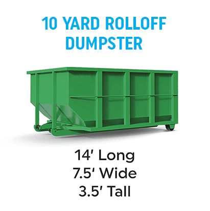 10 Yard Roll-Off Dumpster