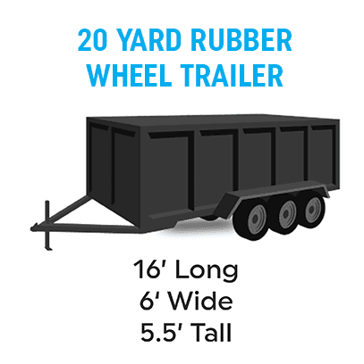 20 Yard Trailer Dumpster