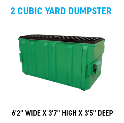 2 Yard Commercial Dumpster