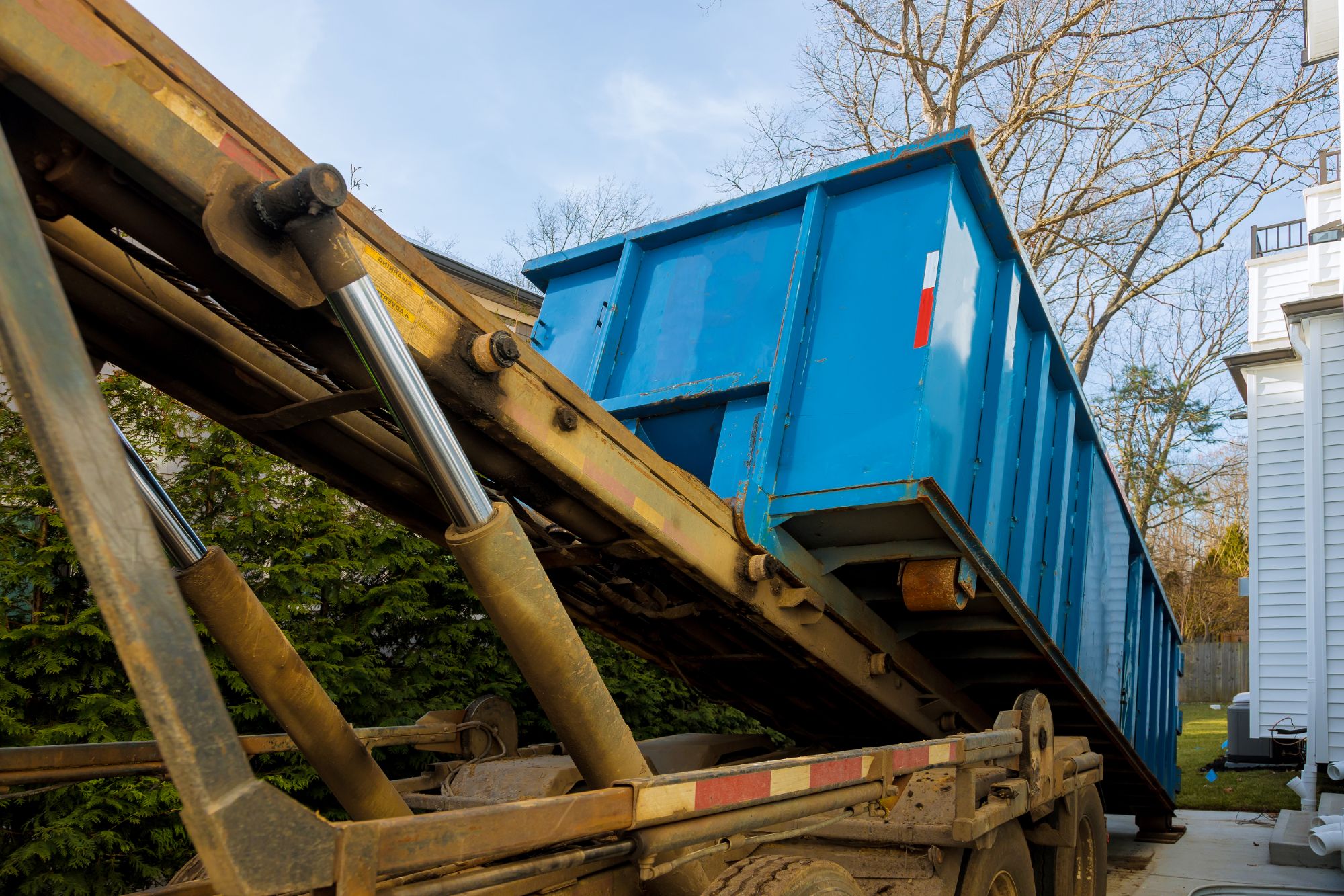 ACR Dumpsters providing reliable dumpster rental service in Bay County, Michigan.